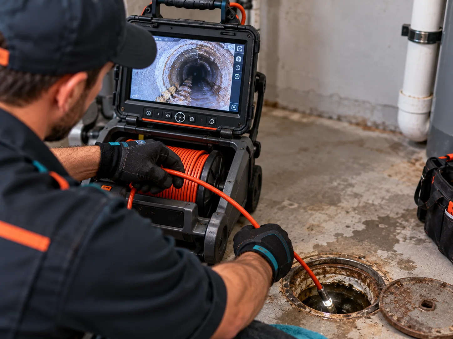 Clogged Drain Service company in Luna Pier, MI